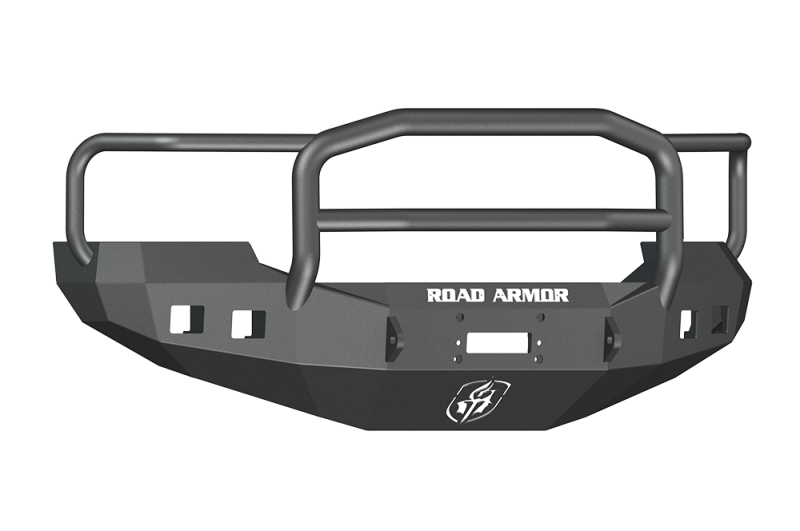 Ford F-250 Front Bumper - Road Armor - Stealth Winch w/Lonestar Guard - Tex Blk - `05-`07